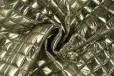 Home - Doorgestikte stof - quilted poly creased - kaki - 22763-270