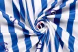 Home - Badhanddoek stof - digitaal strepen - blauw - 23885-006