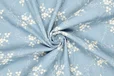 Home - Denim - Jeans Stickerei 3.8OZ - Blumen - hellblau - 21911-051