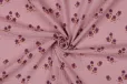 Home - Hydrofiel stof - bloemetjes - mauve - 6126-014