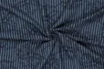 Home - Embroidery stof - seersucker - bloemen - blauw - 23047-691