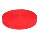 Katoenen band - B 605032-722 Keperband rood 3 cm