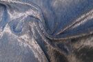 Lichtblauwe stoffen - Velours de panne stof - lichtblauw - 5666-002