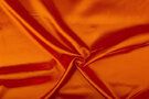 Oranje stoffen - Satijn stof - oranje - 4796-036