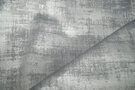 Kussen stoffen - Polyester stof - Interieur- en gordijnstof fluweelachtig patroon - grijs - 340066-E11