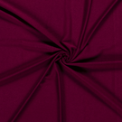 Bordeaux rode stoffen - Tricot stof - uni - bordeaux - 1773-018