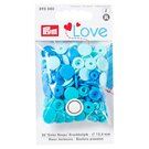 Drukknopen* - Prym Love drukknopen blauwtinten (393.000)