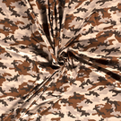 Ecru stoffen - Tricot stof - camouflage - ecru/bruin - 14428-051