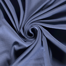 Blauwpaarse stoffen - Tricot stof - Organic French Terry - indigo - 10802-106