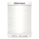Wit - Gütermann naaigaren 1000 meter wit