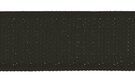 Klittenband* - XVE10-569 Klittenband Naaibaar 2,5 cm breed Zwart