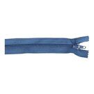 Jeans blauw - Broek/ rok rits 20 cm jeansblauw