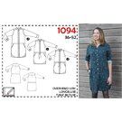 Nähmuster - It's a fits 1094 overhemd jurk, lange blouse