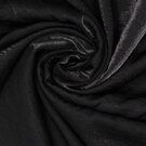 75% viscose, 25% polyamide stoffen - Viscose stof - shiny satin look - zwart - 420069-15
