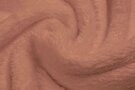 Roze bont stoffen - Bont stof - Cotton teddy - poederroze - 0856-092