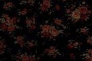 Poplin katoen stoffen - Katoen stof - Poplin bloemen - zwart - 17953-999
