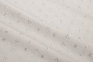 Ecru stoffen - Broderie stof - ecru - 0157-020