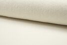 Witte / creme stoffen - Fleece stof - katoen - ecru - 0233-051