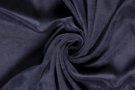 80% katoen, 20% polyester stoffen - Nicky velours stof - donkerblauw - 3081-008