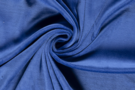 Kobalt blauwe stoffen - Nicky velours stof - kobalt - 3081-106