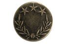 Zilver - Jeansknoop donkerzilver 2,5cm (711056-2510)