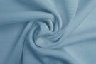 Lichtblauwe stoffen - Katoen stof - tricot fijne wafel - lichtblauw - 0921-635
