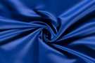 Kobalt blauwe stoffen - Satijn - Bruidssatijn - kobalt - 1675-005