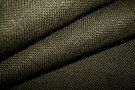 Decoratie en aankleding stoffen - Jute stof - legergroen -