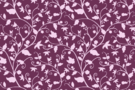 katoenen stoffen bloemen - Katoen stof - poplin bloemen - paars - 19420-045