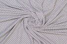 Polytex stoffen - Tricot stof - jacquard print - grijs - 319003-15