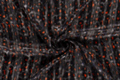 Dierenprint stoffen - Polyester stof - chiffon dierenprint - marine - 18050-008