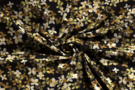 Tricot stoffen - Tricot stof - jersey bedrukt bloemen - groen - 18127-023