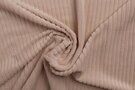 Creme stoffen - Tricot stof - corduroy - creme - 0729-020