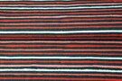 Rode stoffen - Tricot stof - digitaal gestreept - zwart rood - 20225-20