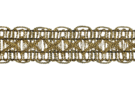 Zwart - Galonband - zwart goud - 4662-AGO