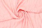 Tencel - Polyester stof - crincle fendutti - roze - 19600-539