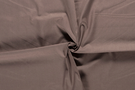 Katoen met polyester stoffen - Katoen stof - Lakenkatoen - taupe/bruin - 3121-352