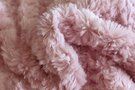 Fur bont stoffen - Bont stof - roze - 0755-820