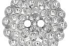 Zilver - Knoop zilver margrietje 17.5mm 5567-28