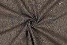 Bruine stoffen - Polyester stof - outdoor waterproof gemeleerd - bruin - 4234-007