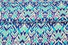 Kobalt blauwe stoffen - Tricot stof - digitaal fantasieprint - kobalt turquoise - 21961-09