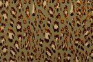 Dierenprint stoffen - Tricot stof - panter skin crincle - groen - 17912-320