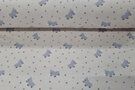 Gebroken witte stoffen - Tricot stof - neushoorn - gebroken wit - 17655-053