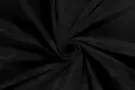 Mantelstoffen - Polyester stof - stretch leer - abstract - zwart - 20220-069