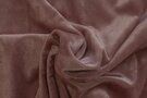 Kussen stoffen - Velours stof - velvet crushed - oud roze - 0668-820