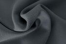 Donkergrijs - Polyester stof - stretch gabardine Colombo - donkergrijs - 0135-990