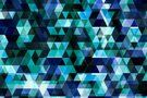 Softshell stoffen - Softshell stof - digitaal abstract - blauw - K65004-980
