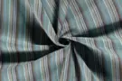 stevige stof - Polyester stof - jacquard strepen - multi - 20310-009