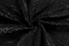Nooteboom stoffen - Polyester stof - fluweel - panter - zwart - 20056-069