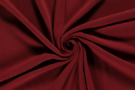 Katoen met polyester stoffen - Fleece stof - Alpenfleece - donkerrood - 14370-016